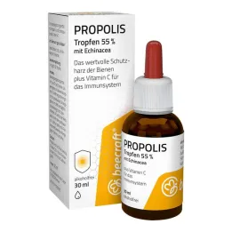 Beecraft Propóleo gotas 55% más Equinácea, 30 ml