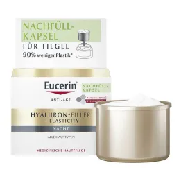 Eucerin Anti-Age Hyaluronic Filler + Crema de noche elasticidad, 50 ml