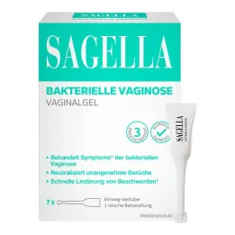 Gel de vaginosis bacteriana Sagella, 7 piezas