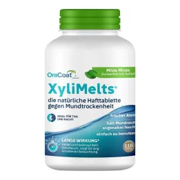 Tabletas adhesivas Xylimelts Menta suave Oracoat, 110 st