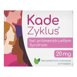 Ciclo Kade para síndrome premenstrual 20 mg Fta, 30 horas