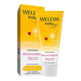 Crema facial Weleda Calendula sin perfume, 50 ml