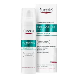 Eucerin Dermopure Crema Clínica Triple Acción, 40 ml