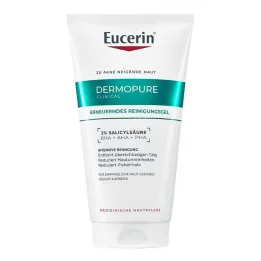 Eucerin Dermopure Gel Limpiador Clínico Renovador, 150 ml