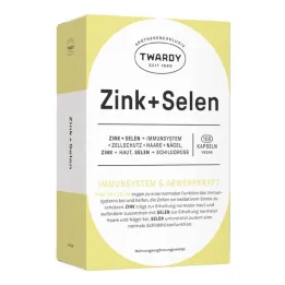 Cápsulas de zinc + selenio veganas, 100 piezas