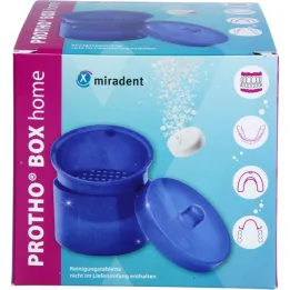 MIRADENT Caja Protho Home con purpurina azul, 1 unidad
