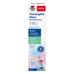 Doppelherz Enjuague nasal para nariz congestionada Bebé, 120 ml