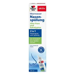 Enjuague nasal de agua de mar Doppelherz, 120 ml