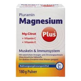 Pluramin Magnesio Plus en polvo, 180 g
