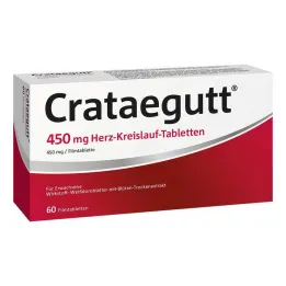 Crataegutt 450 mg tabletas cardiovasculares, 60 piezas