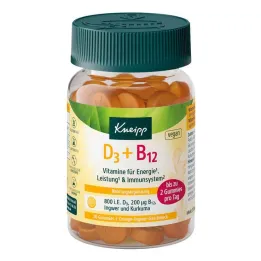 Kneipp Vitamina D3 + B12 Gomitas, 30 ST