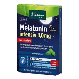 Kneipp Melatonina intensiva 3,0 mg cápsulas, 30 piezas