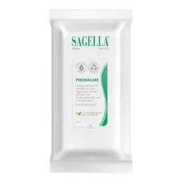 Toallitas limpiadoras Sagella Active Pregnacare, 15 piezas