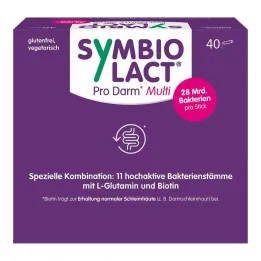 Barras de polvo múltiple intestinal Symbiolact Pro, 40x6 g