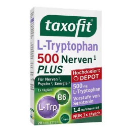 Taxofit L-triptófano 500 tabletas, 20 piezas
