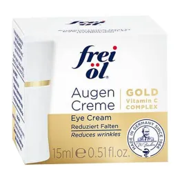 Crema de ojos hidrolipídica de aceite libre de oro, 15 ml