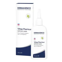 Dermasence Vitop Psoricur Líquido del cuero cabelludo, 75 ml