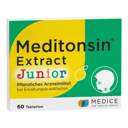 Extracto de Meditonsin Junior Tabletas para el resfriado a base de hierbas, 60 piezas
