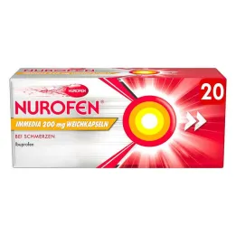 Nurofen Immedia 200 mg cápsulas blandas, 20 piezas