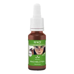 Flores de Bach nº 43 gotas, 20 ml
