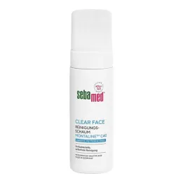 Espuma limpiadora facial transparente Sebamed, 150 ml