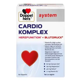 Cápsulas del sistema cardio complejo Doppelherz, 60 piezas