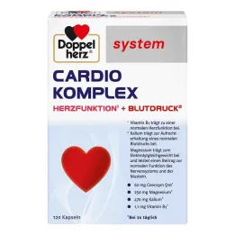 Cápsulas del sistema cardio complejo Doppelherz, 120 piezas