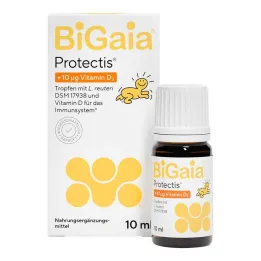 Bigaia Protectis más gotas de vitamina D3, 10 ml
