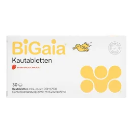 Tabletas masticables bigaia, 30 st