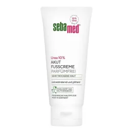 Sebamed Crema para pies agudos Urea 10% sin fragancia, 100 ml
