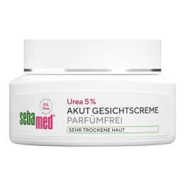 Sebamed Crema facial aguda urea 5% sin perfume, 50 ml