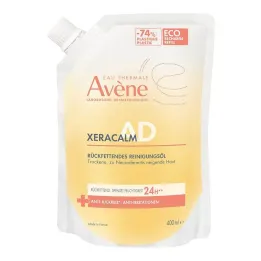Avene Xeracalm A.D paquete de recarga de aceite limpiador, 400 ml