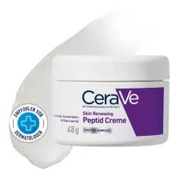 Crema de péptidos renovadora de piel Cerave, 48 g