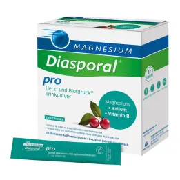Diasporal de magnesio para el corazón y la presión arterial en polvo, 30 piezas