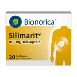 Silimarit 86,5 mg cápsulas duras, 20 piezas