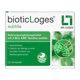 Cápsulas de bioticloges subtilis, 30 piezas