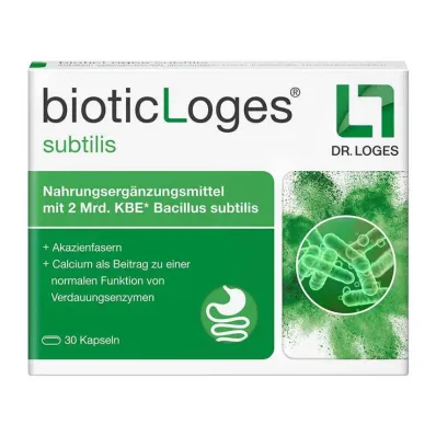 Cápsulas de bioticloges subtilis, 30 piezas