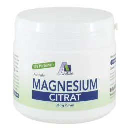 Citrato de magnesio en polvo, 350 g