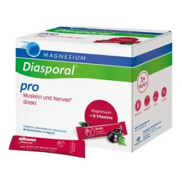 Magnesio Diasporal pro + B-Vit.Almizcle.+ Nervios directos, 90 piezas