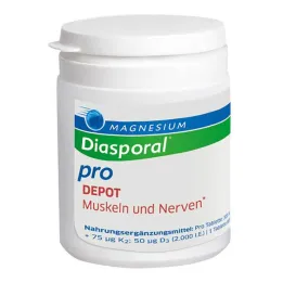 Magnesio Diasporal pro + B-Vit.DEPOT Almizcle.+ Pestaña nerviosa, 90 piezas