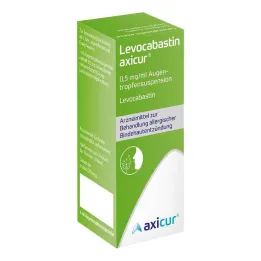 Levocabastin axicur 0,5 mg / ml suspensión de colirio, 4 ml