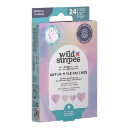 Parches antiacné Wild Stripes Diamond Recover, 24 unidades
