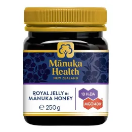 Manuka Health Mgo 400 + Miel de Manuka & Jalea Real, 250 g