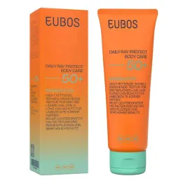 Eubos Daily Ray Protect Loción para el cuidado corporal LSF 50 +, 125 ml