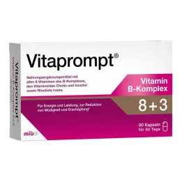 Vitaprompt Complejo de vitamina B 8 + 3 cápsulas, 60 piezas