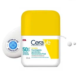Cerave Fluido Protección Solar Invisi.moisture.SPF 50, 50 ml