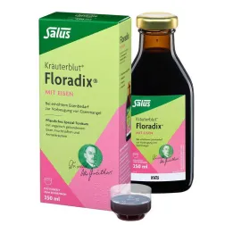 Floradix con líquido oral de hierro, 250 ml