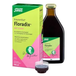Floradix con líquido oral de hierro, 700 ml