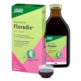Floradix con líquido oral de hierro, 500 ml