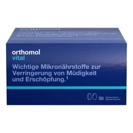 Paquete combinado de tabletas/cápsulas Orthomol Vital, 30 piezas
